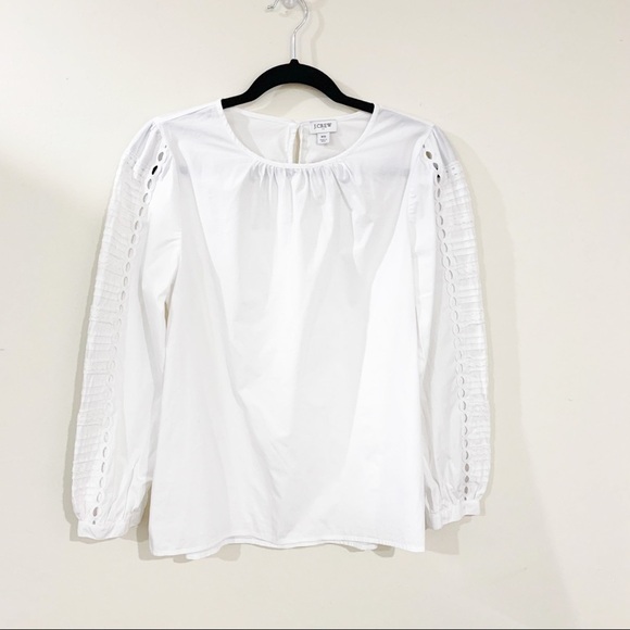 J. Crew Factory Tops - J.Crew Factory White Blouse Size Extra Small